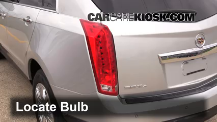 2012 Cadillac SRX Luxury 3.6L V6 FlexFuel Lights Turn Signal - Rear (replace bulb)